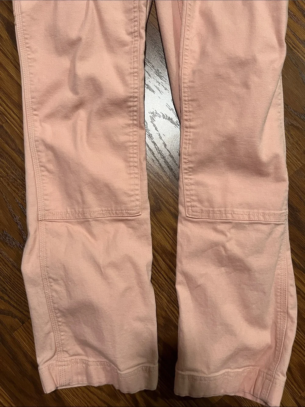 Duluth Trading Co Pink Women's Utility Jumpsuit coveralls xs like new - Picture 2 of 9